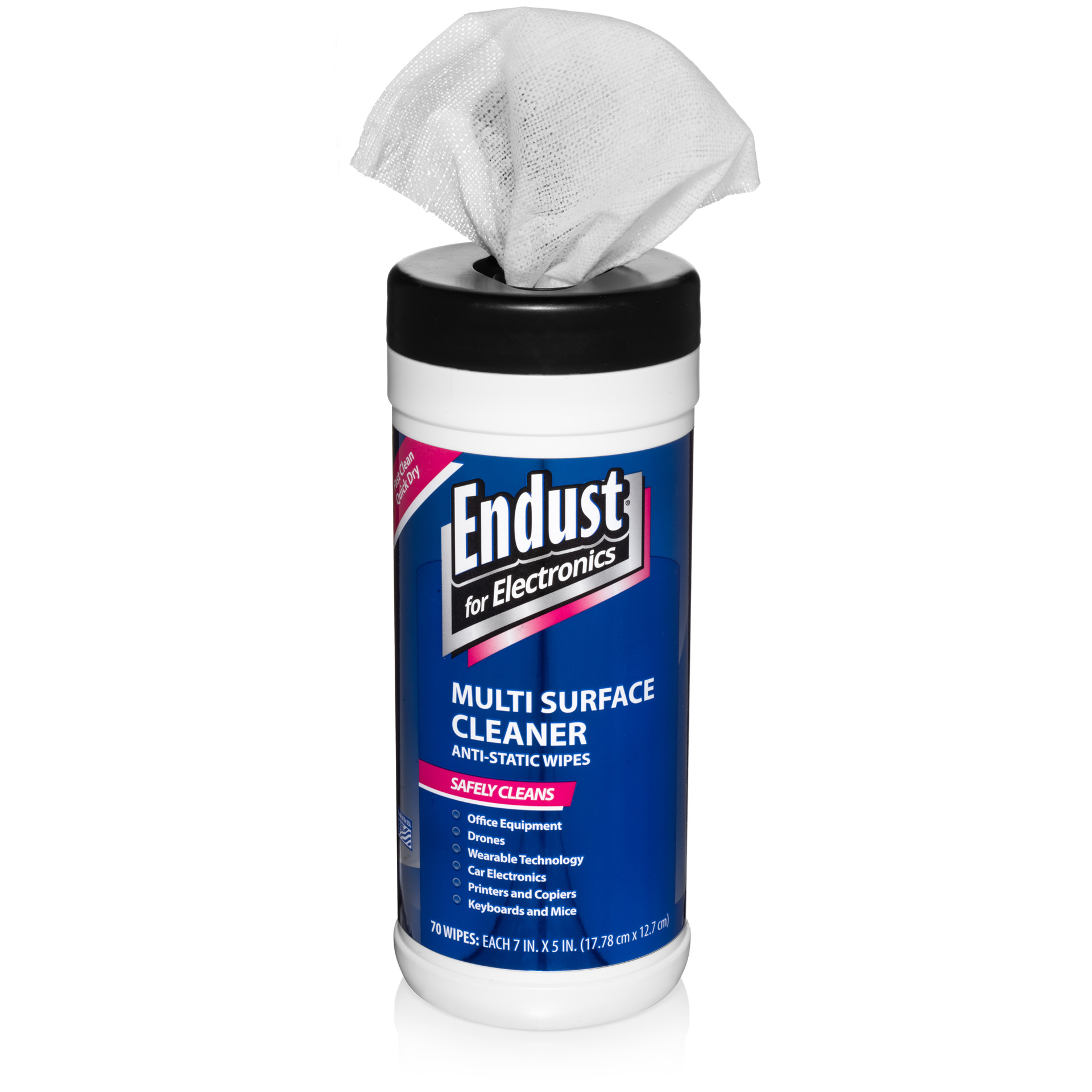 Endust For Electronics - Buffalo, NY - Endust for Electronics® Anti-Static  Multi Surface Cleaning Wipes, Part# 259000